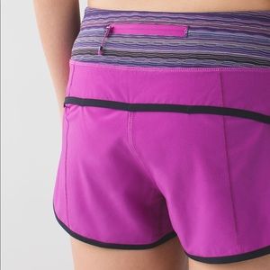 Lululemon Speed Shorts-EUC